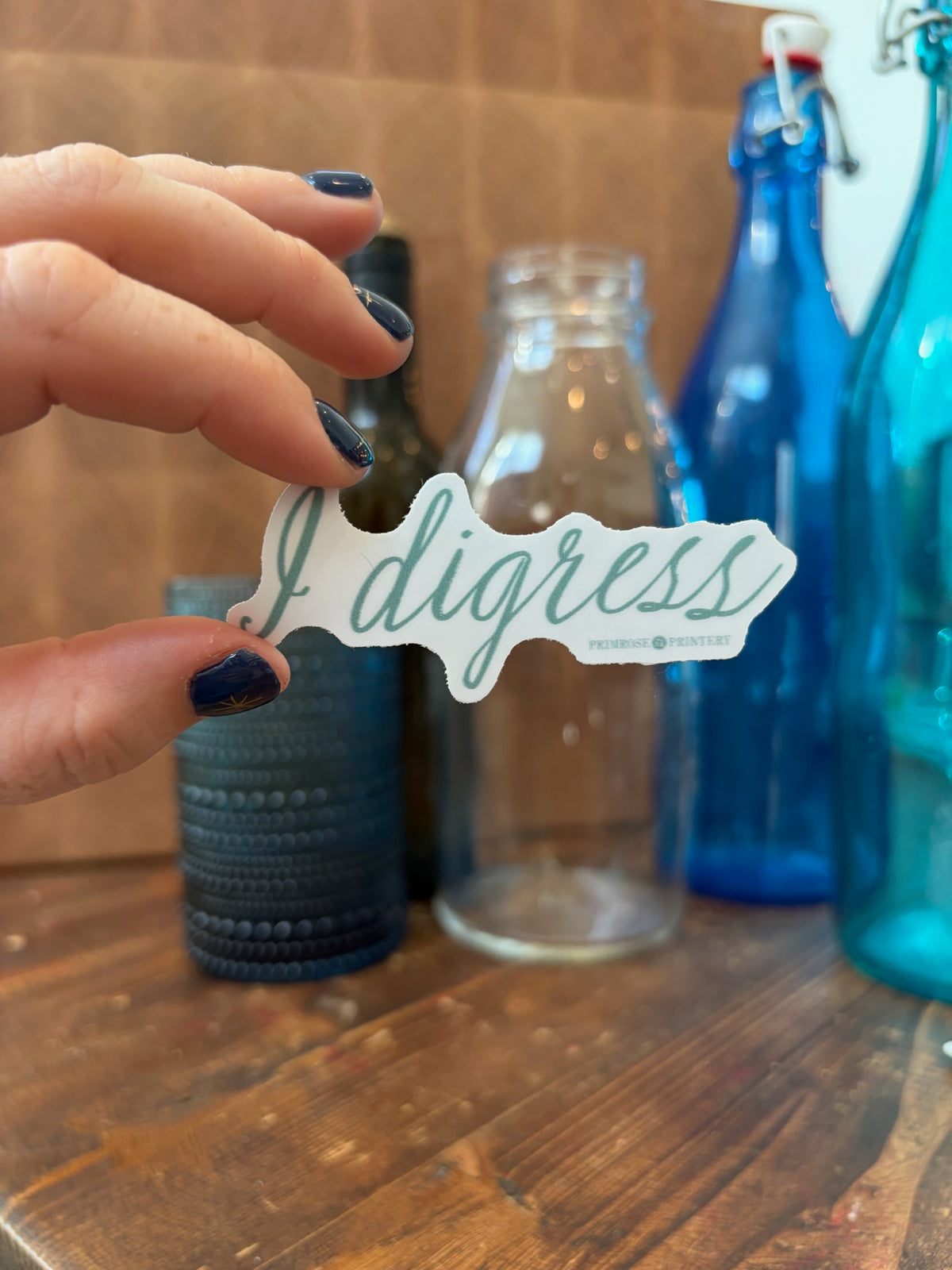 Sticker - I Digress
