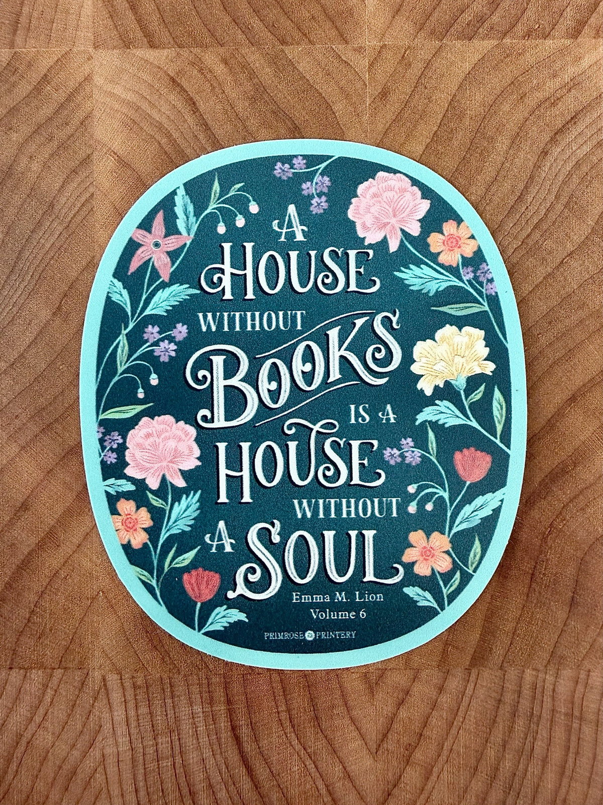 Sticker - House Without Books