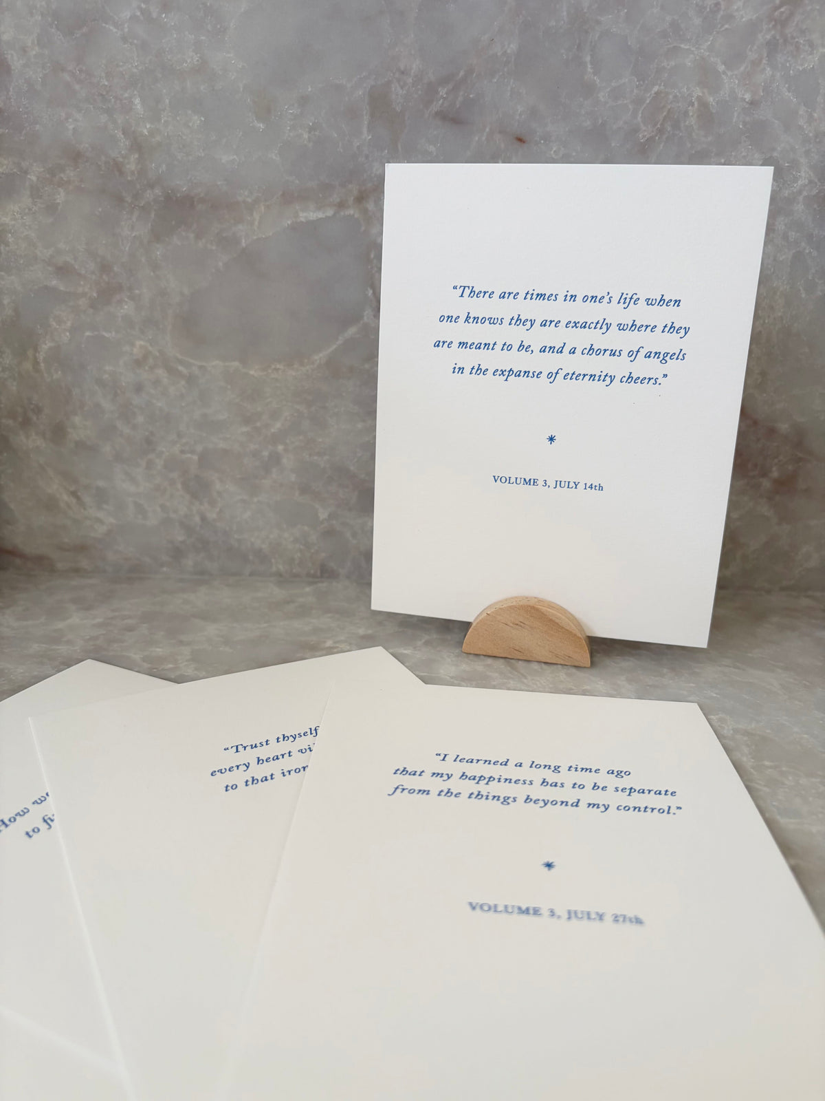 Selected Sentiments of Emma M. Lion Quote Cards