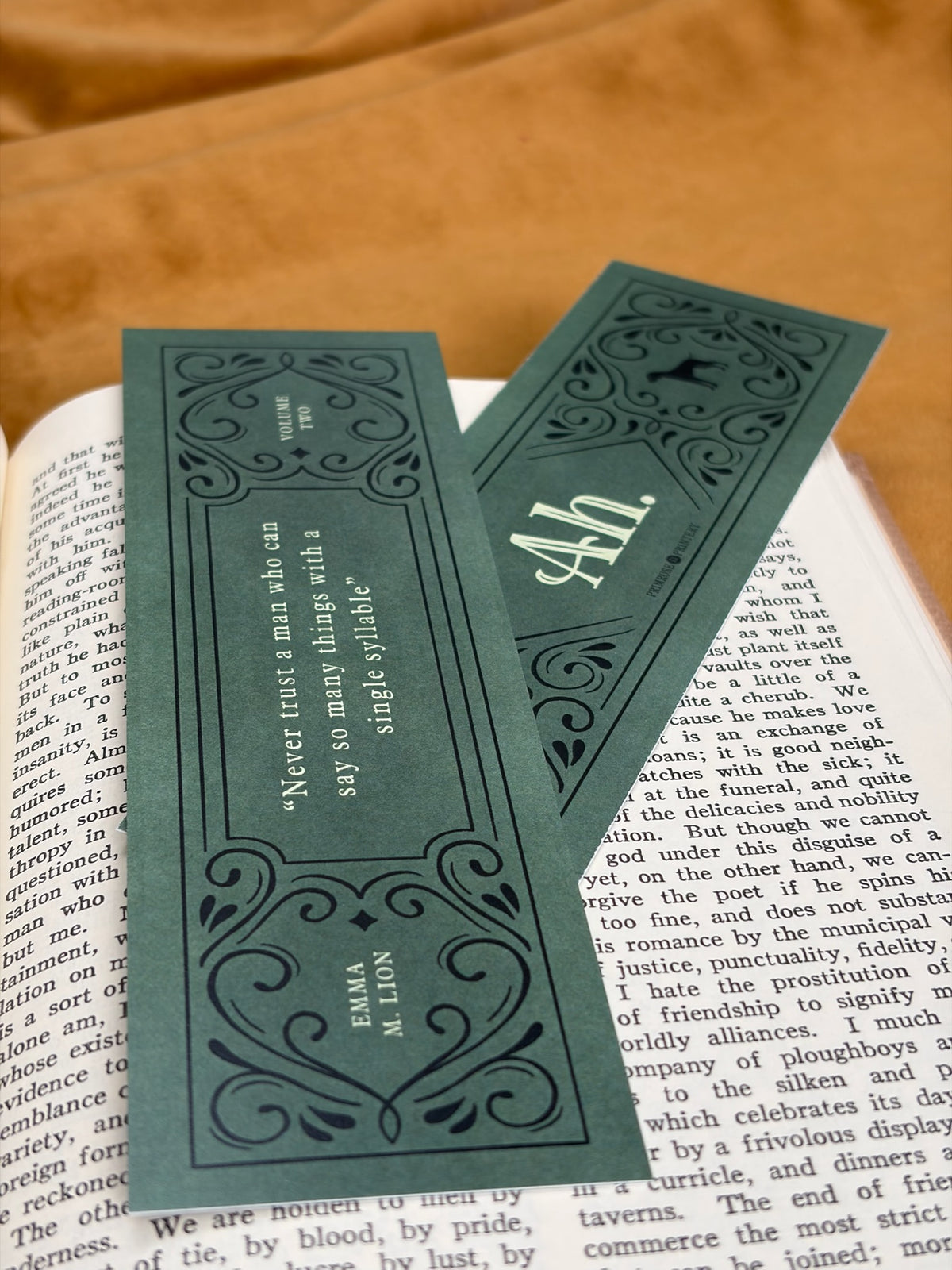Bookmark - "Ah"