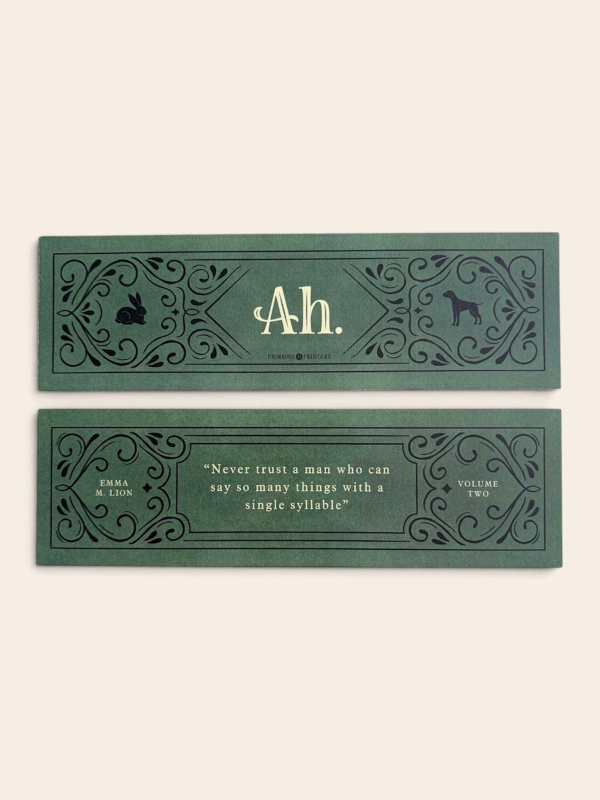 Bookmark - "Ah"