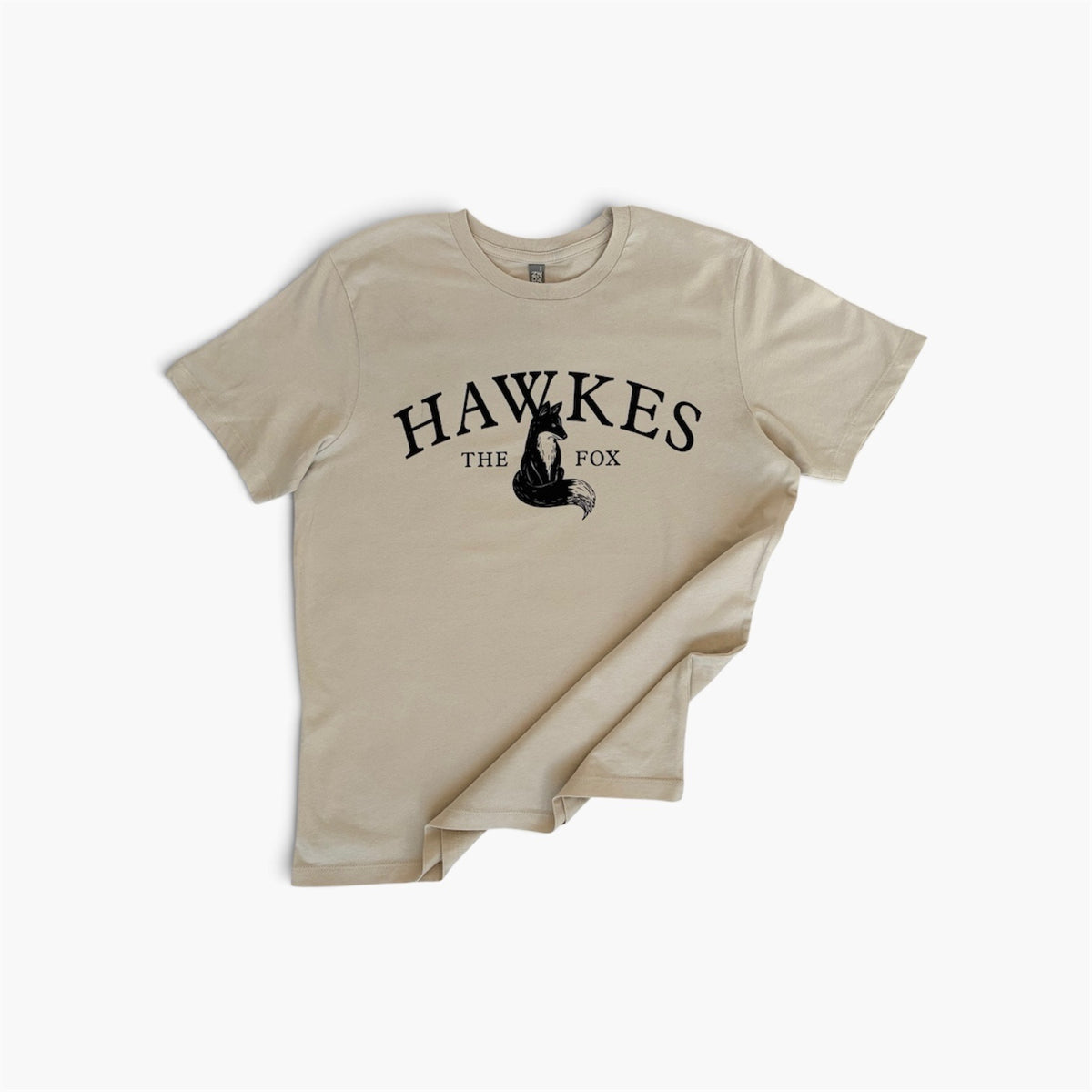 T-shirt - Hawkes the Fox Tee (Bone)