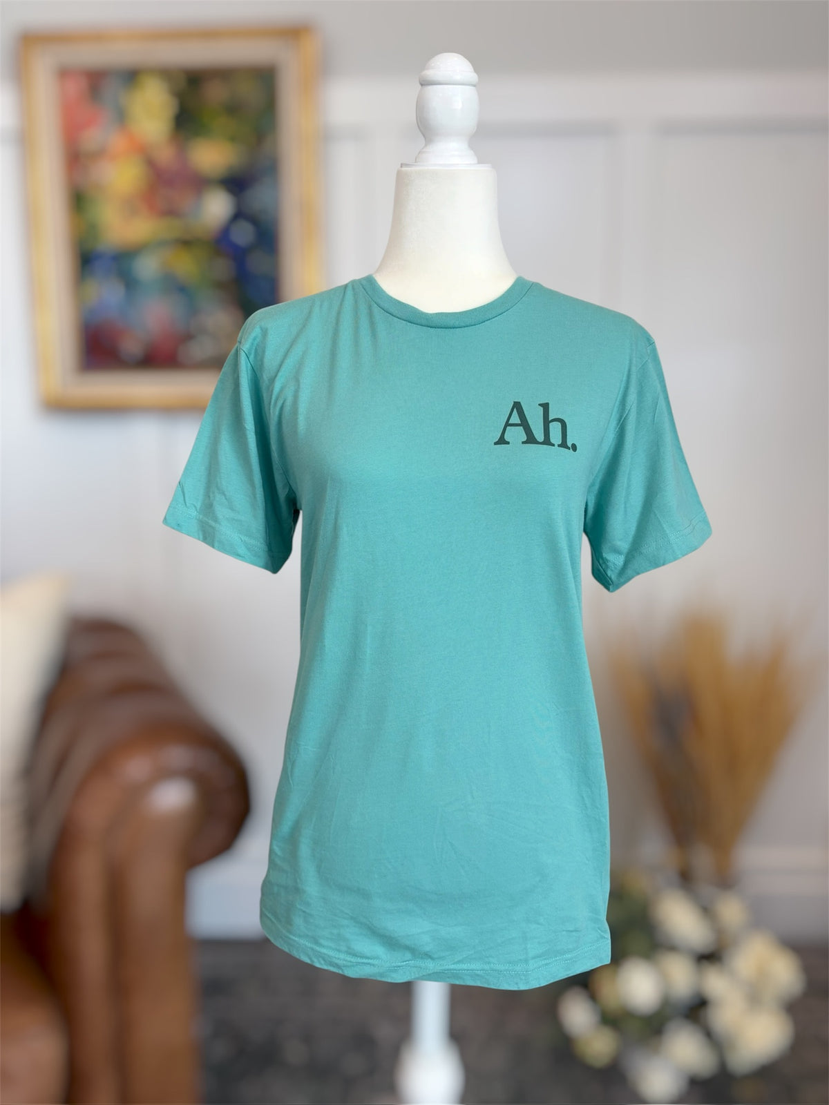 T-Shirt - Ah Tee (Seafoam)