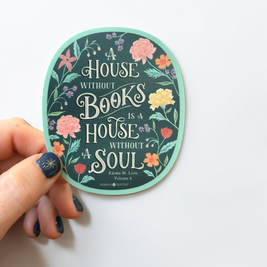 Sticker - House Without Books