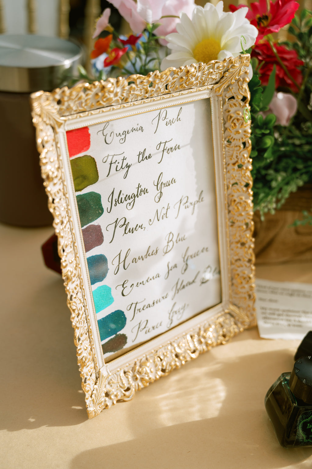Fountain Pen Ink- Various Colors